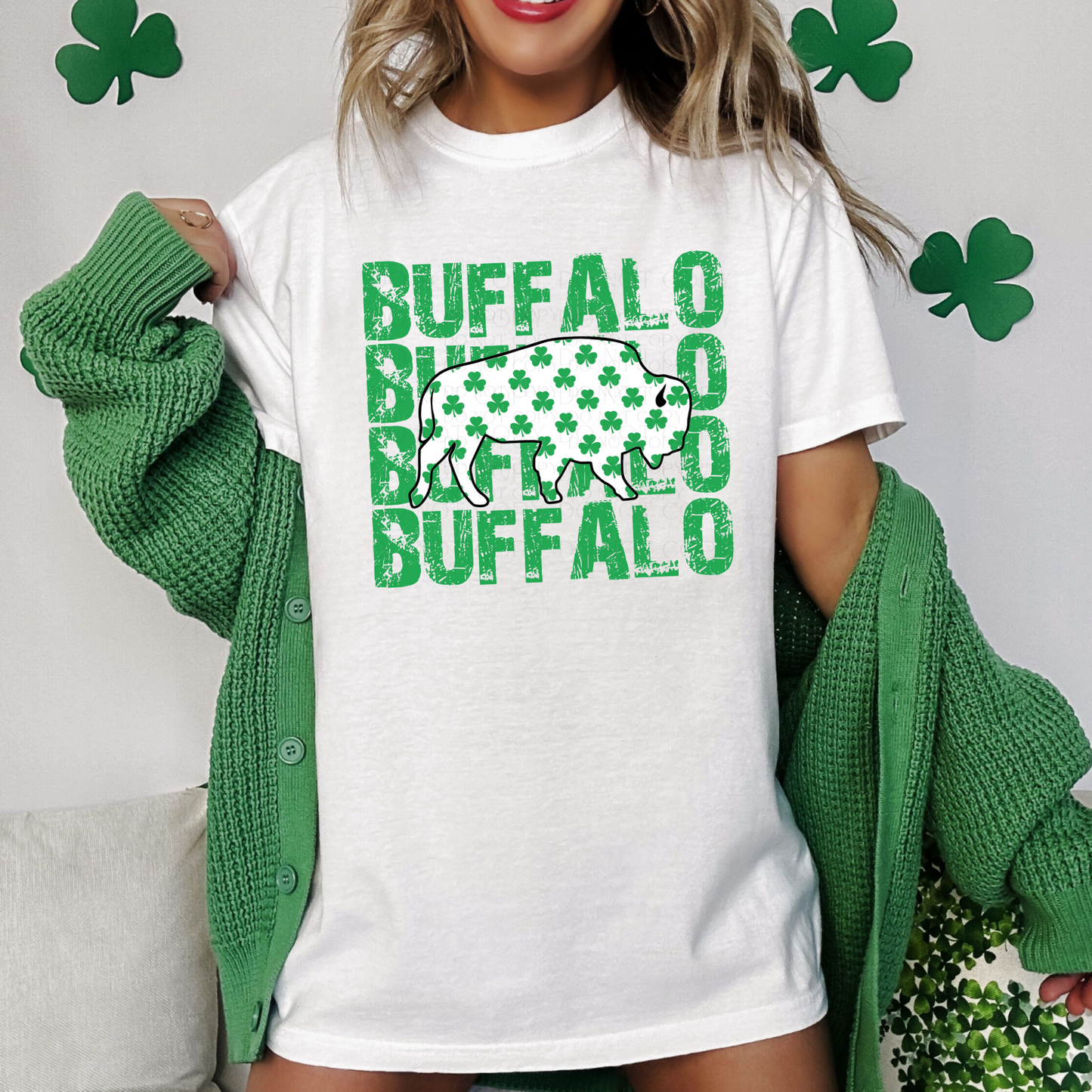 Buffalo St. Patrick's Day T-Shirt or Sweatshirt