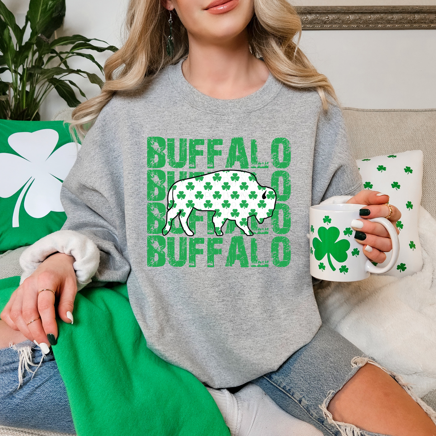 Buffalo St. Patrick's Day T-Shirt or Sweatshirt