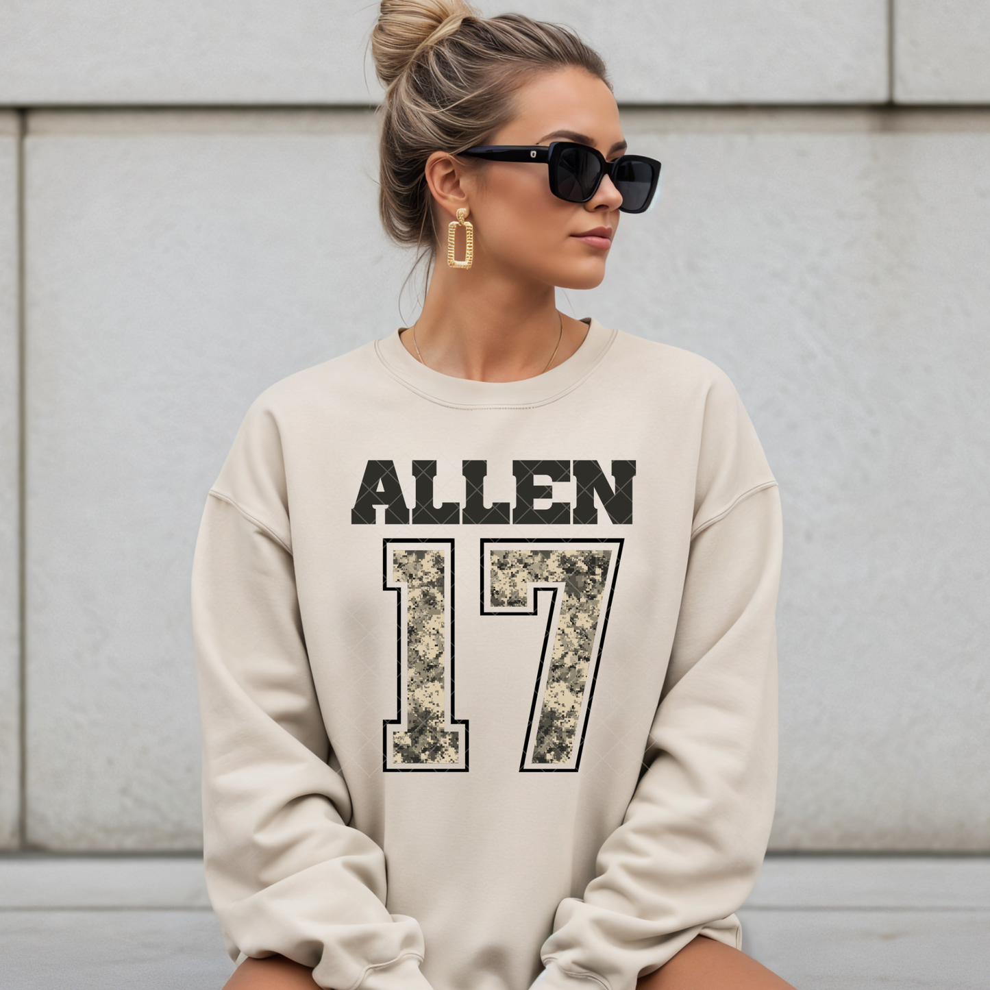 Camo Player Sweatshirt