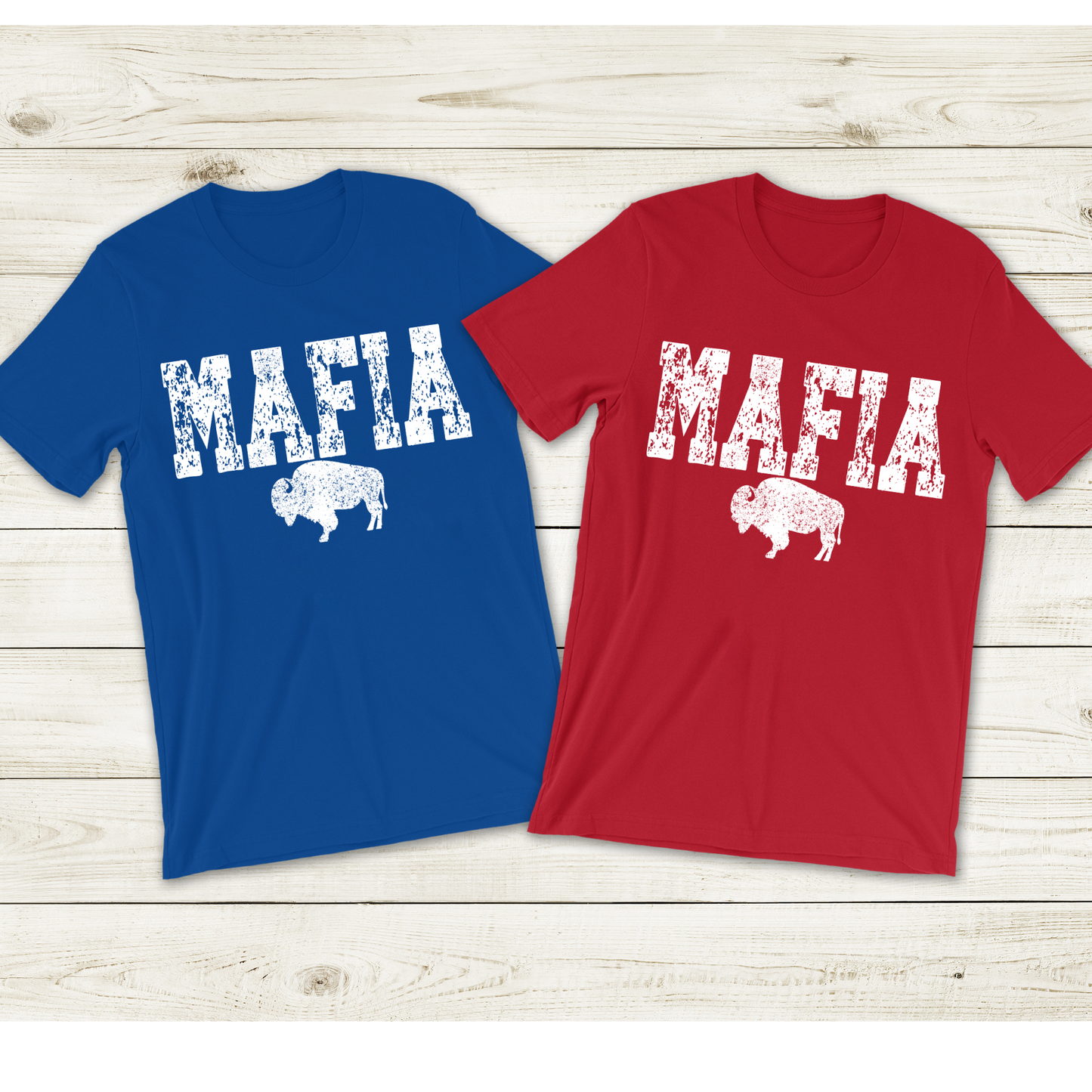 Mafia Distressed Buffalo Football T-Shirt, Sweatshirt or Hoodie