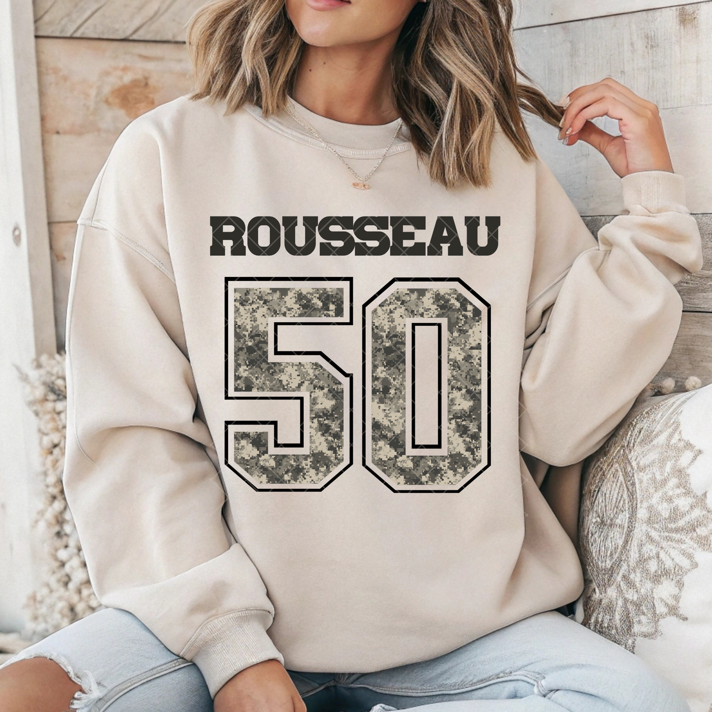 Camo Player Sweatshirt