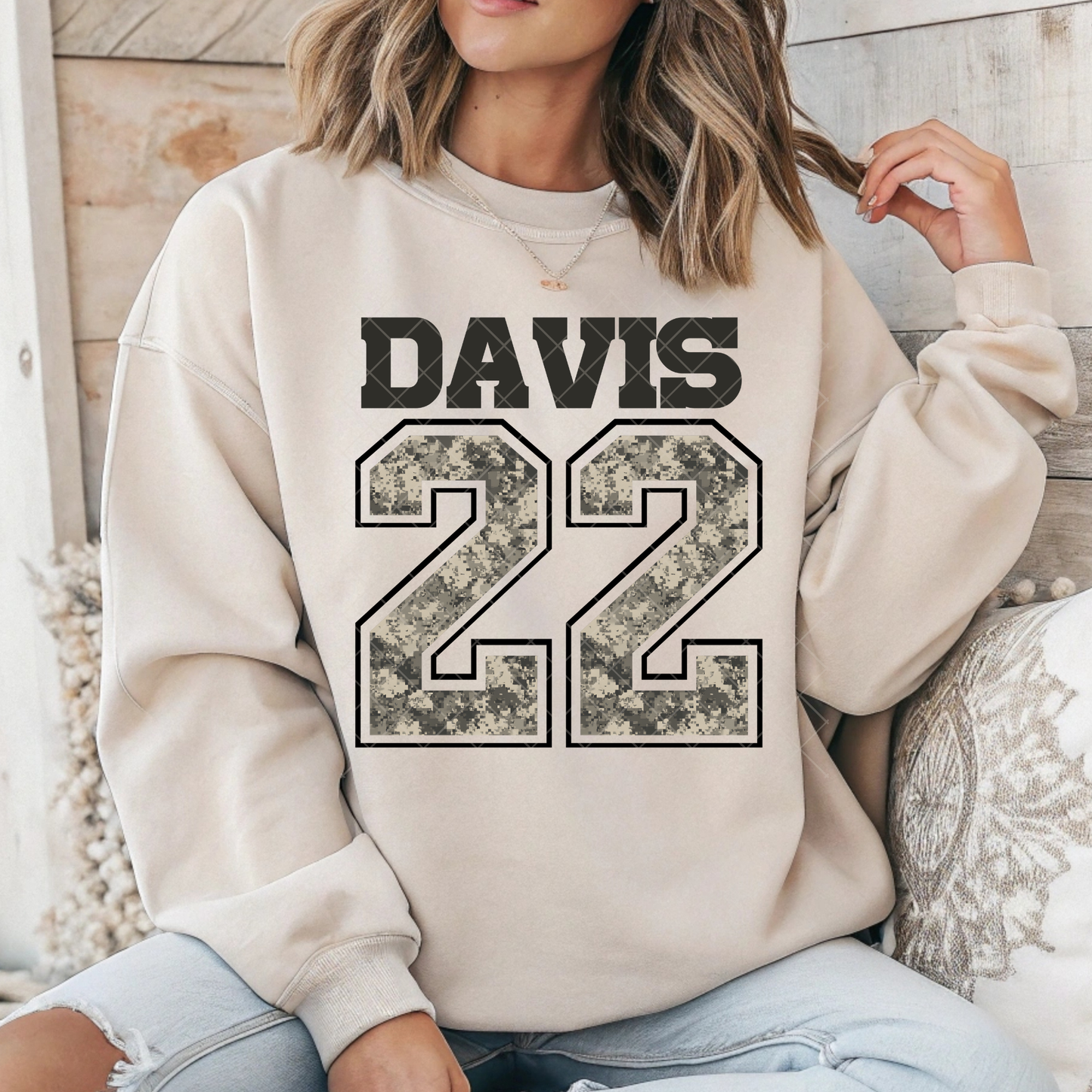 Camo Player Sweatshirt