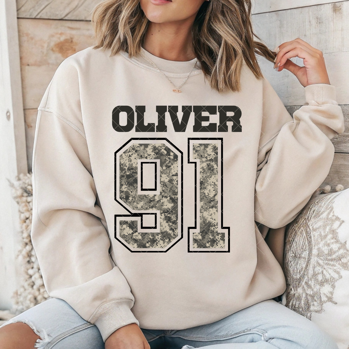Camo Player Sweatshirt