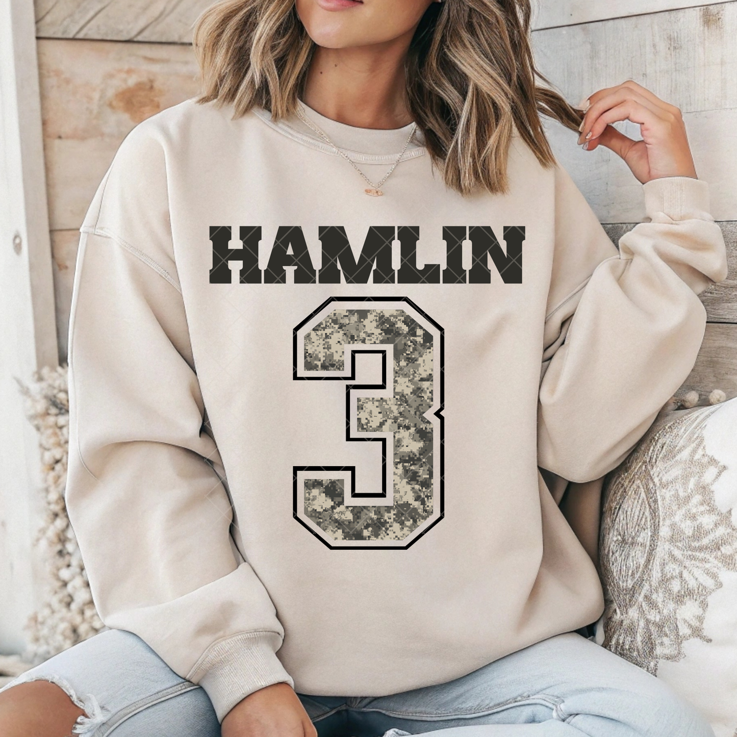 Camo Player Sweatshirt