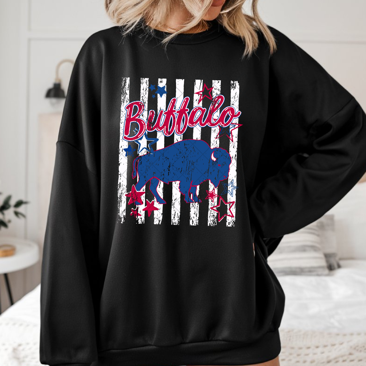 Buffalo Stripes T-Shirt, Sweatshirt, or Hoodie