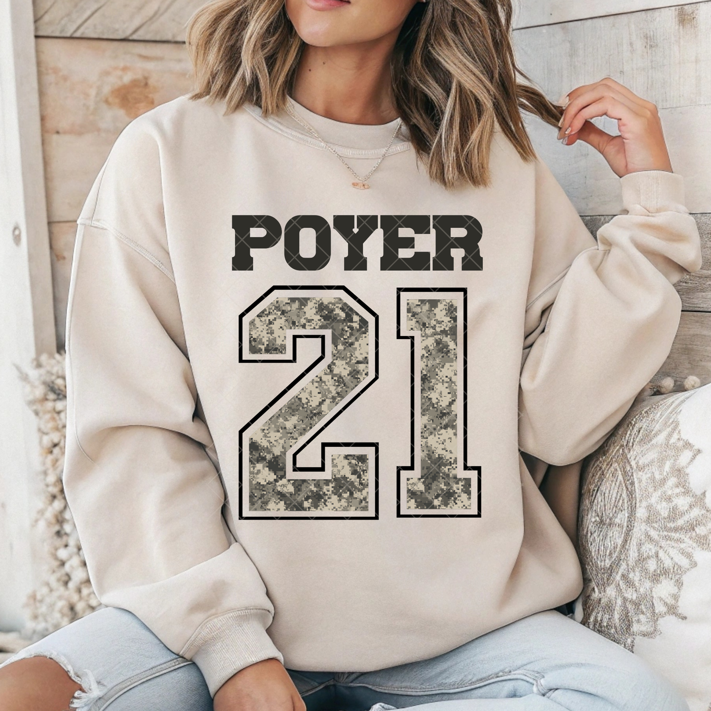 Camo Player Sweatshirt