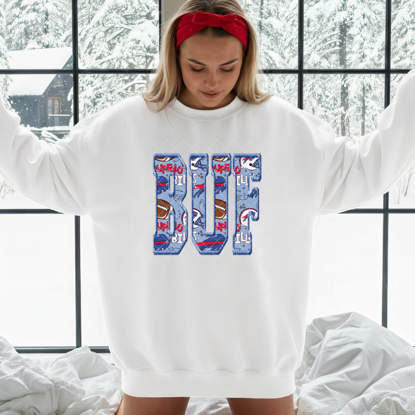 BUF Football T-Shirt, Sweatshirt, or Hoodie