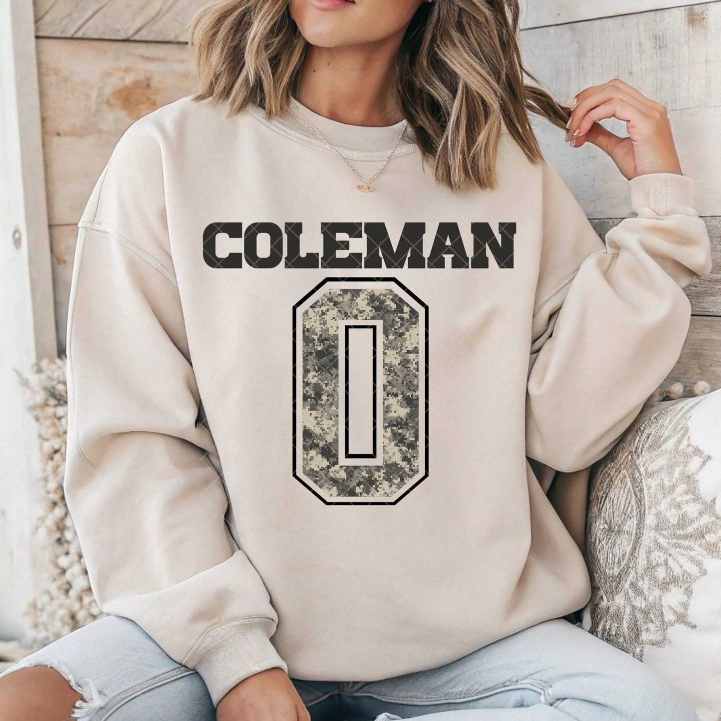 Camo Player Sweatshirt