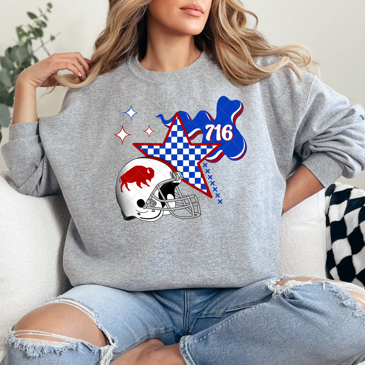 716 Helmet Star T-Shirt or Sweatshirt