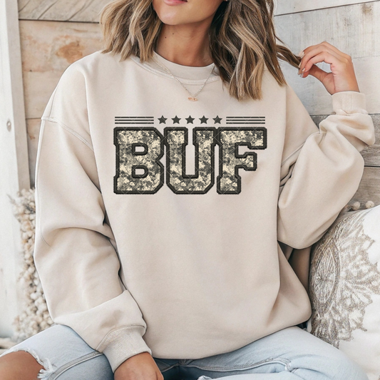 BUF Camo Sweatshirt