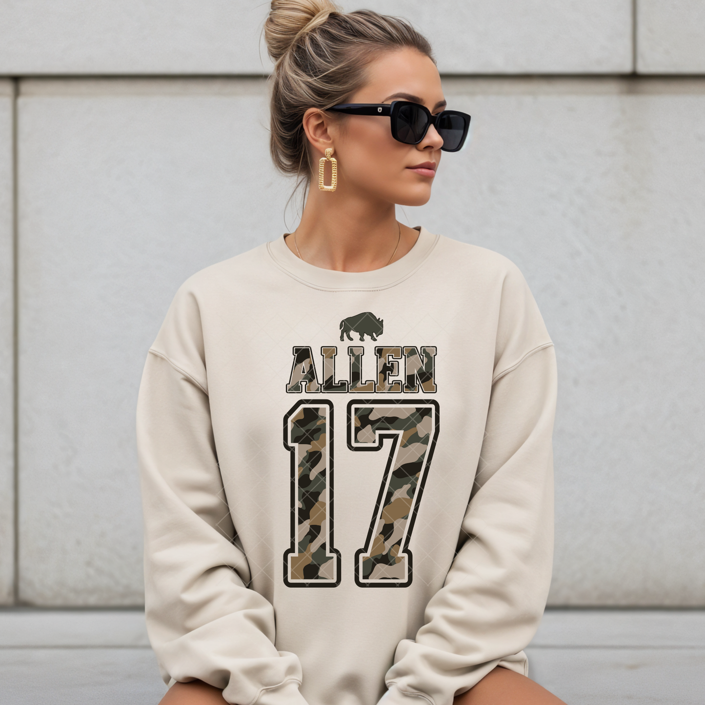 Camouflage Player Sweatshirt