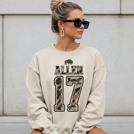 Camouflage Player Sweatshirt