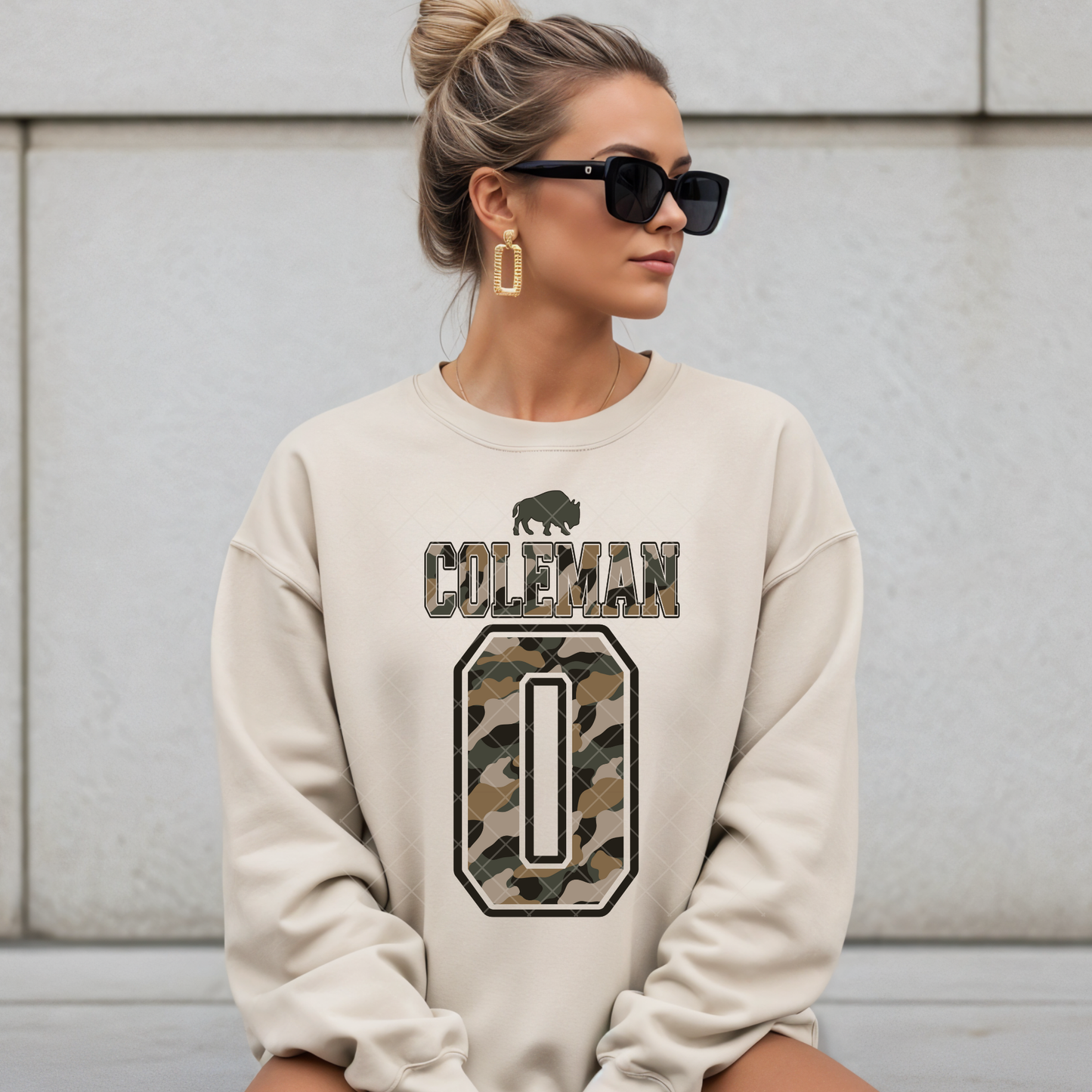 Camouflage Player Sweatshirt