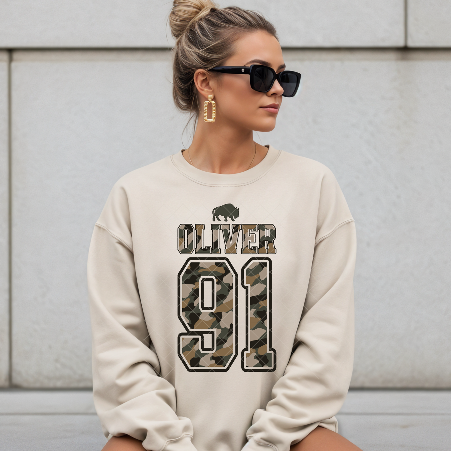 Camouflage Player Sweatshirt