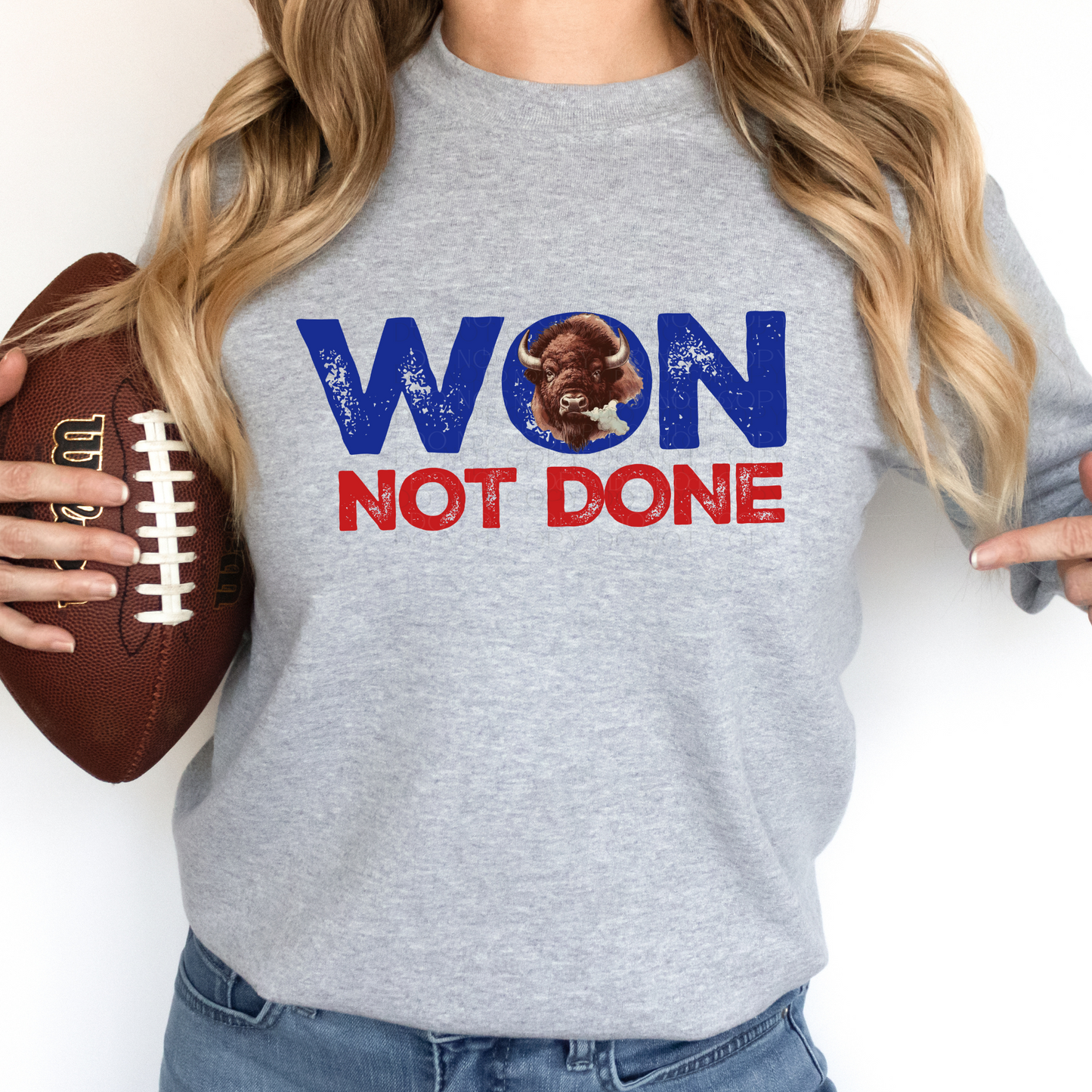 Won Not Done Buffalo Sweatshirt