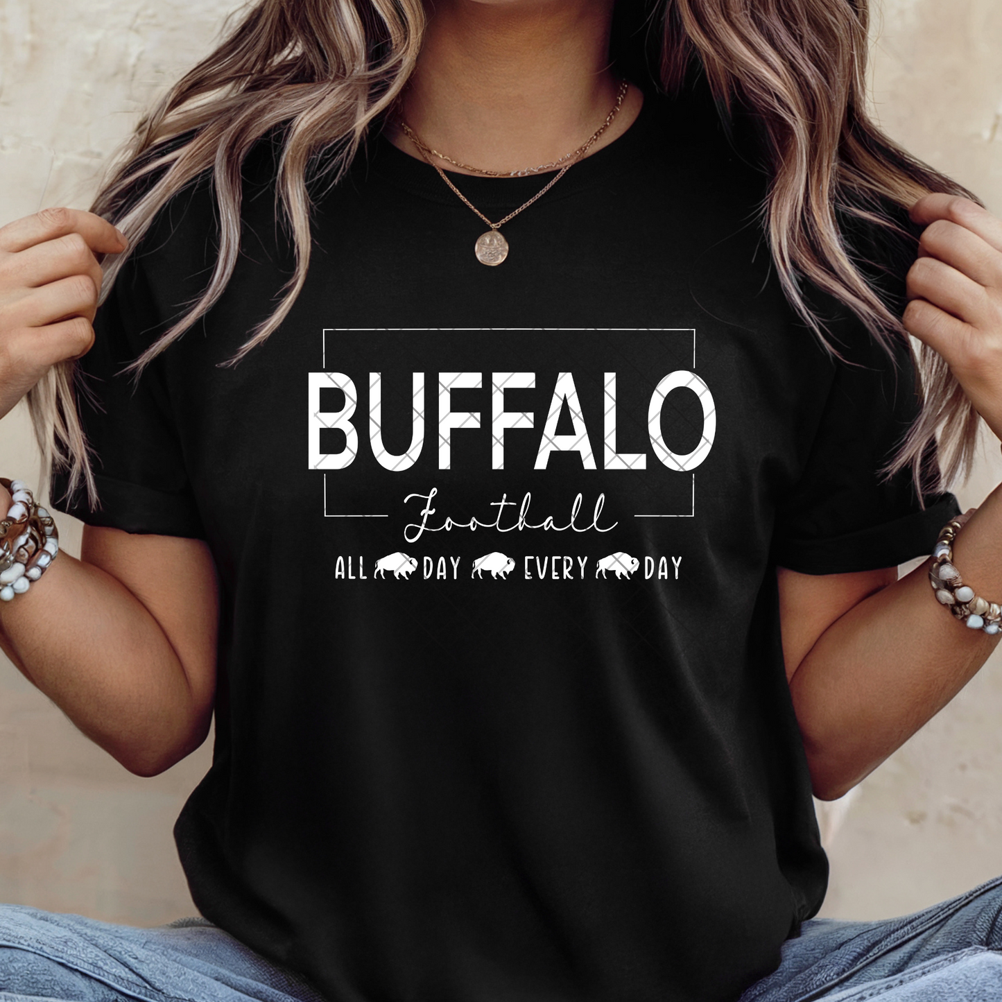 Buffalo Football All Day Every Day T-Shirt or Sweatshirt