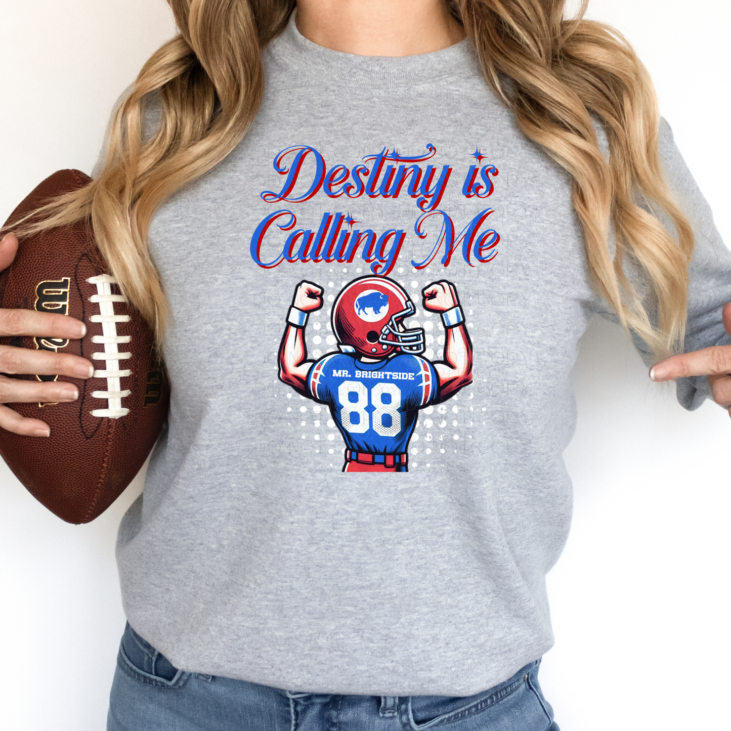Destiny is Calling Me Buffalo Sweatshirt