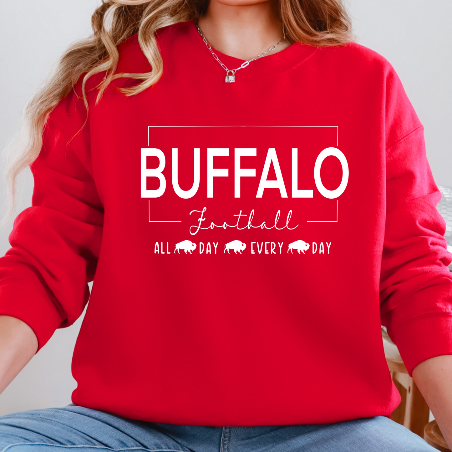 Buffalo Football All Day Every Day T-Shirt or Sweatshirt