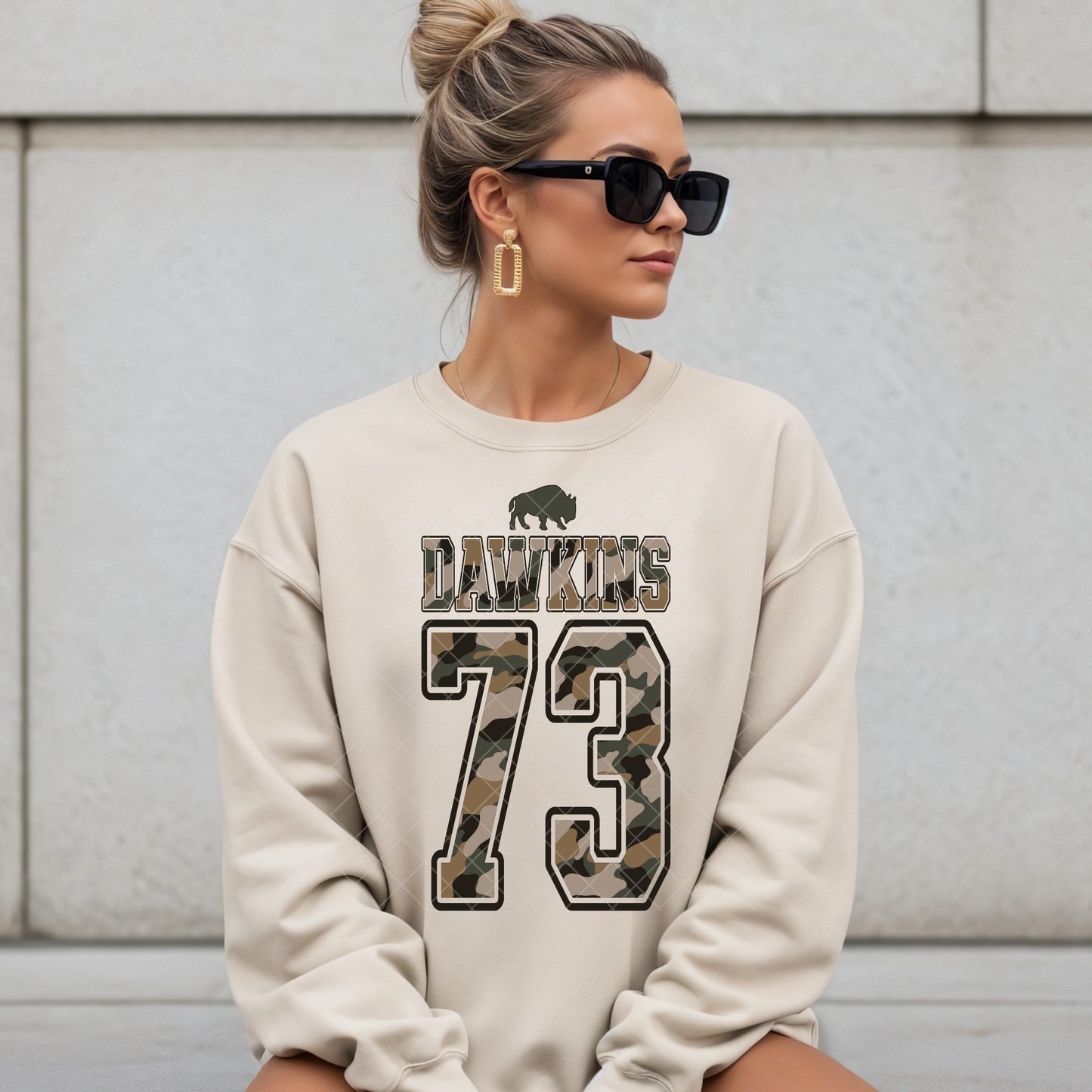 Camouflage Player Sweatshirt