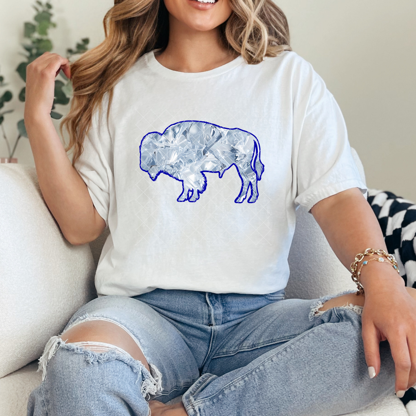 Iced Buffalo T-Shirt or Sweatshirt