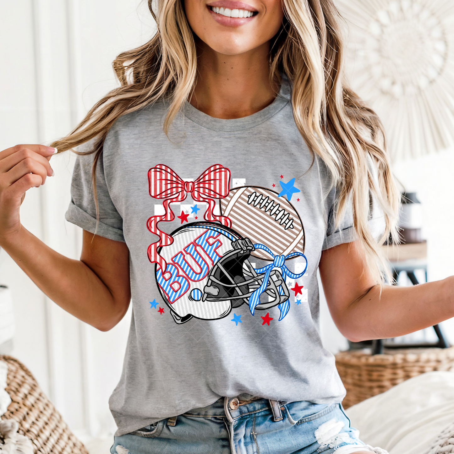 BUF Seersucker Design T-Shirt or Sweatshirt