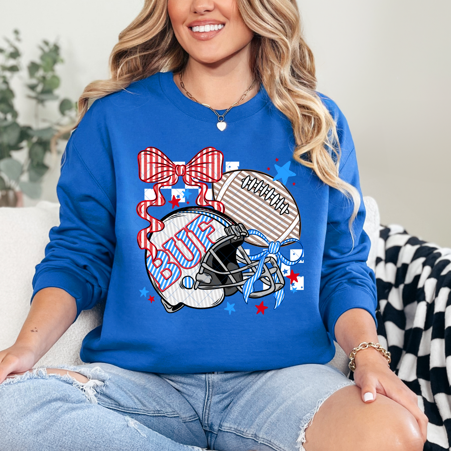 BUF Seersucker Design T-Shirt or Sweatshirt