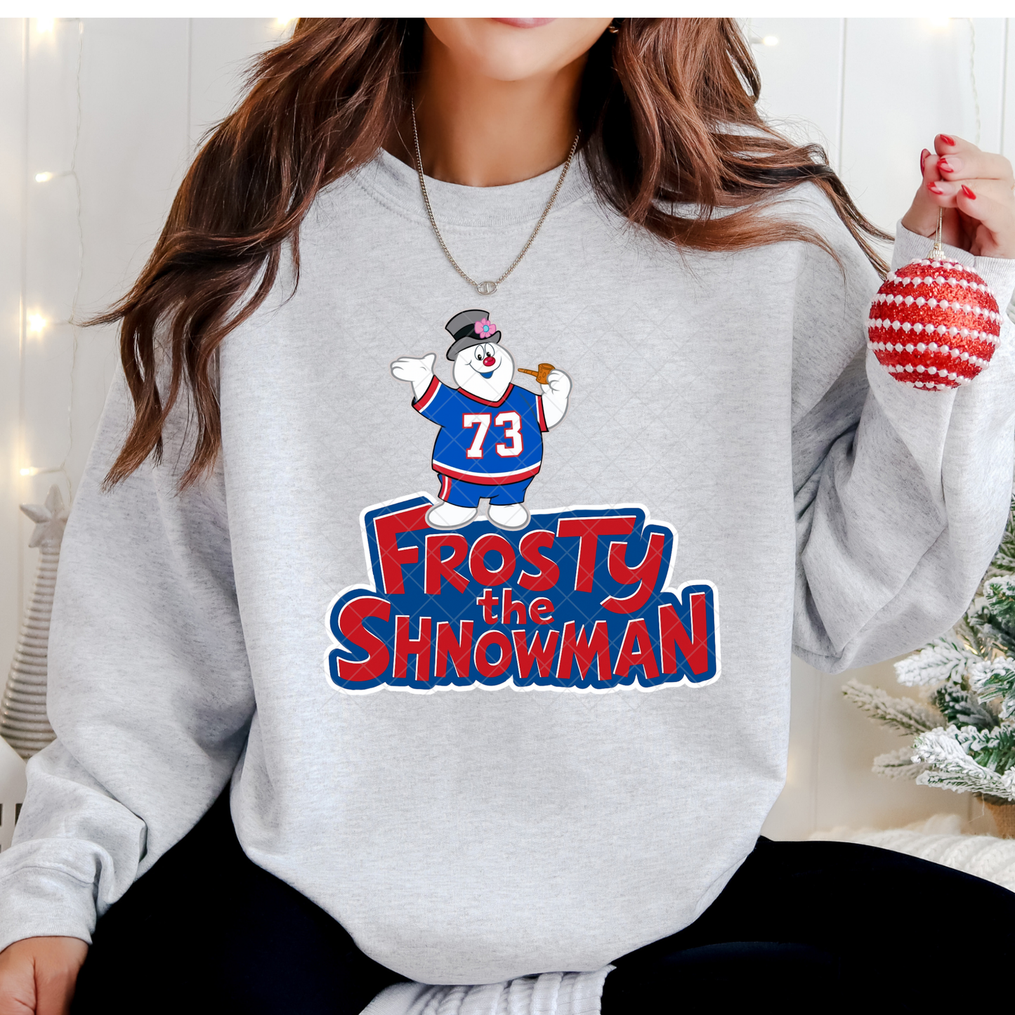 Frosty the Showman Buffalo Christmas T-Shirt or Sweatshirt