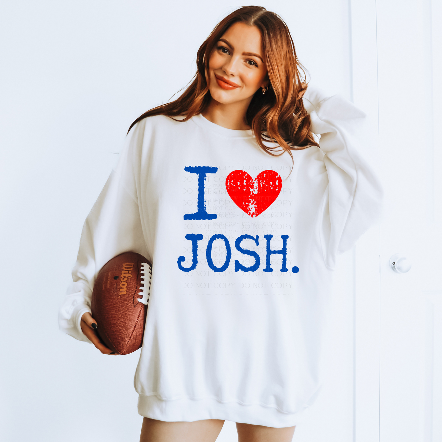 I Heart Josh Crewneck Sweatshirt