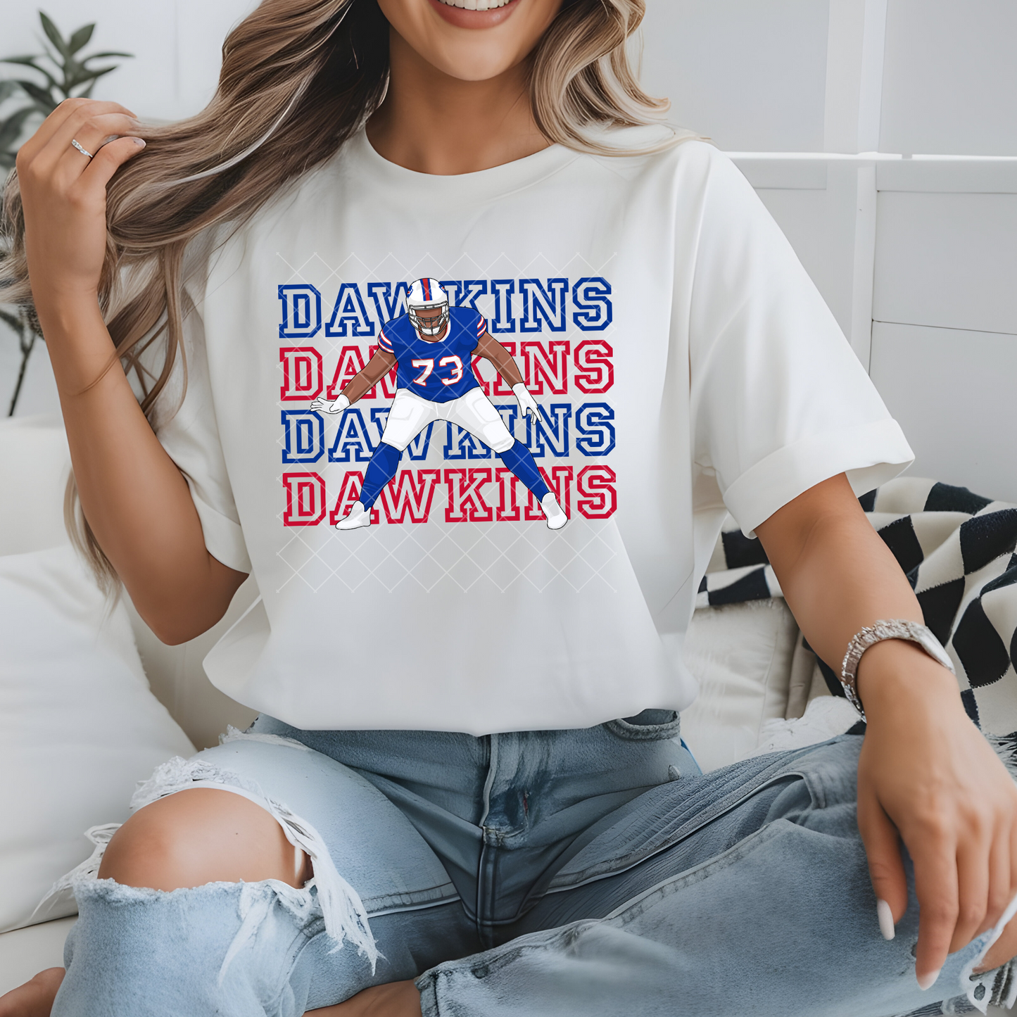 Dawkins Buffalo Football T-Shirt or Sweatshirt