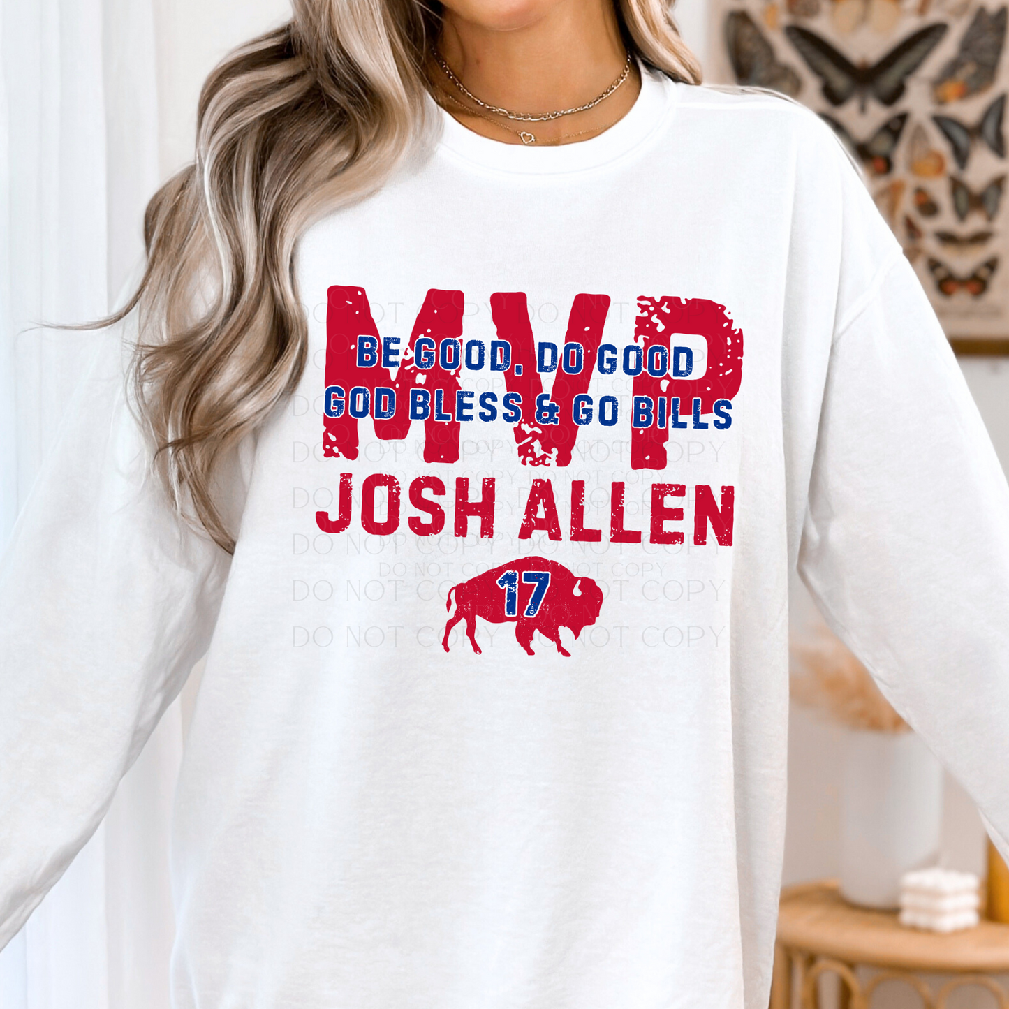 MVP Josh Allen 17 Sweatshirt
