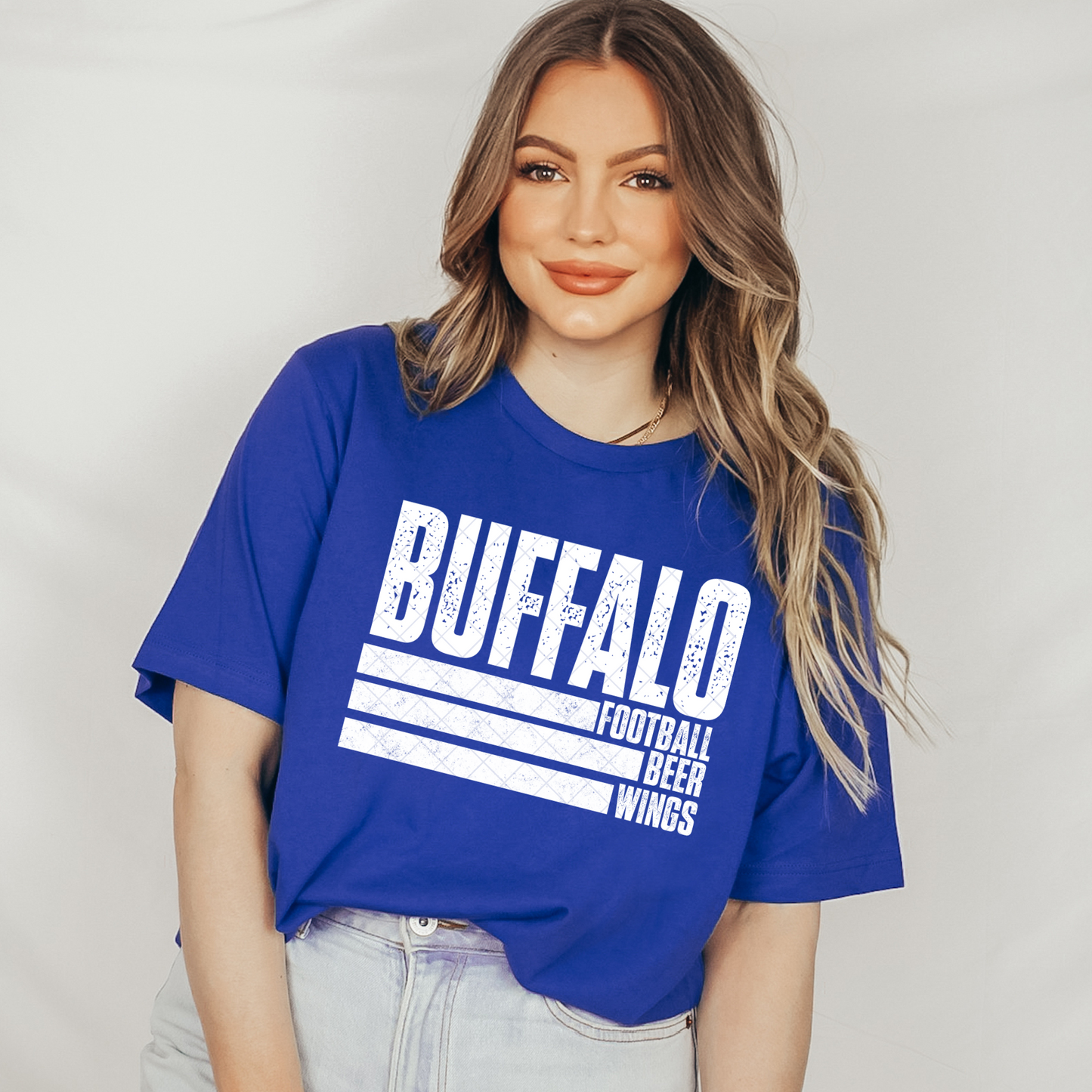 Buffalo Football Beer Wings T-shirt or Sweatshirt