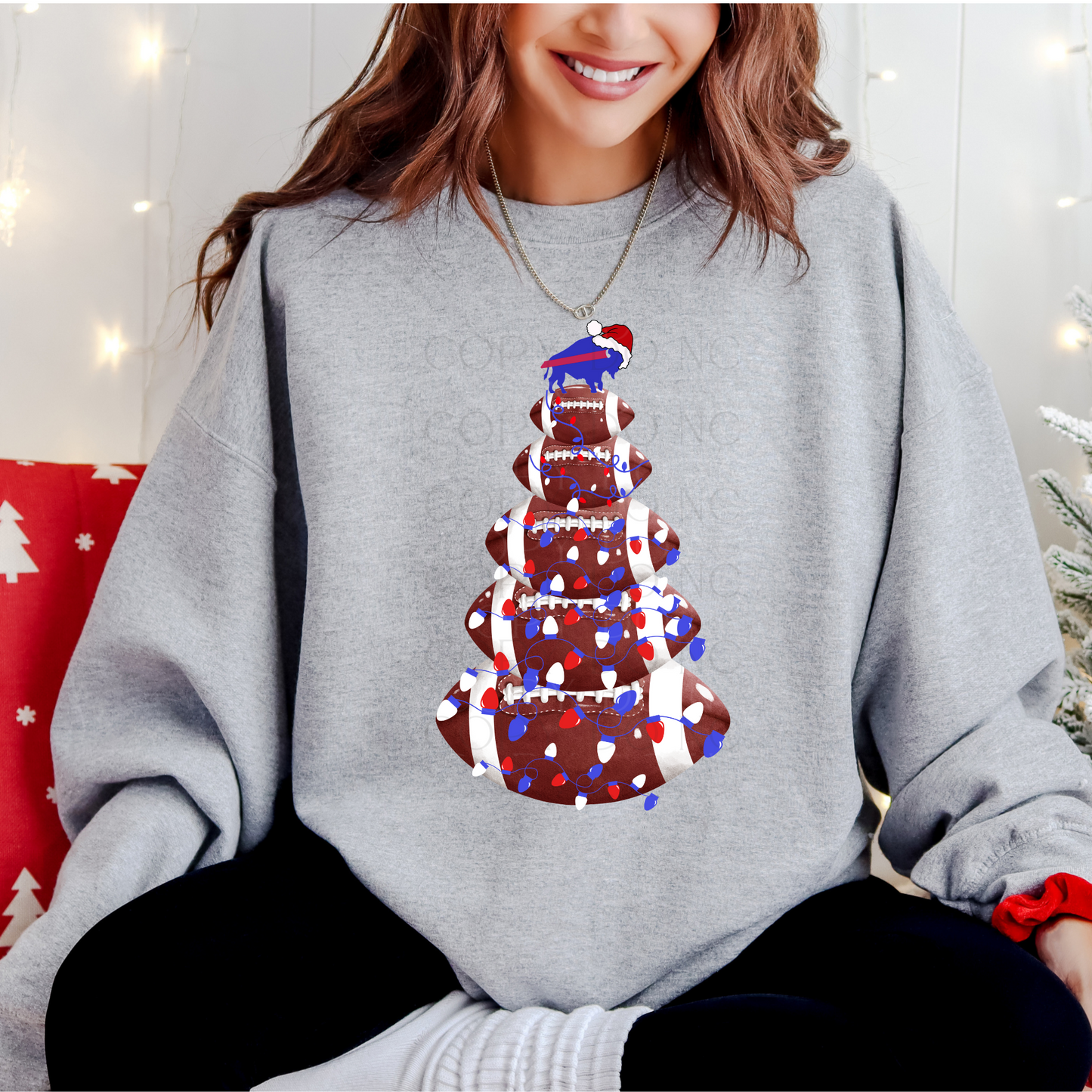 Football Christmas Tree T-Shirt or Sweatshirt