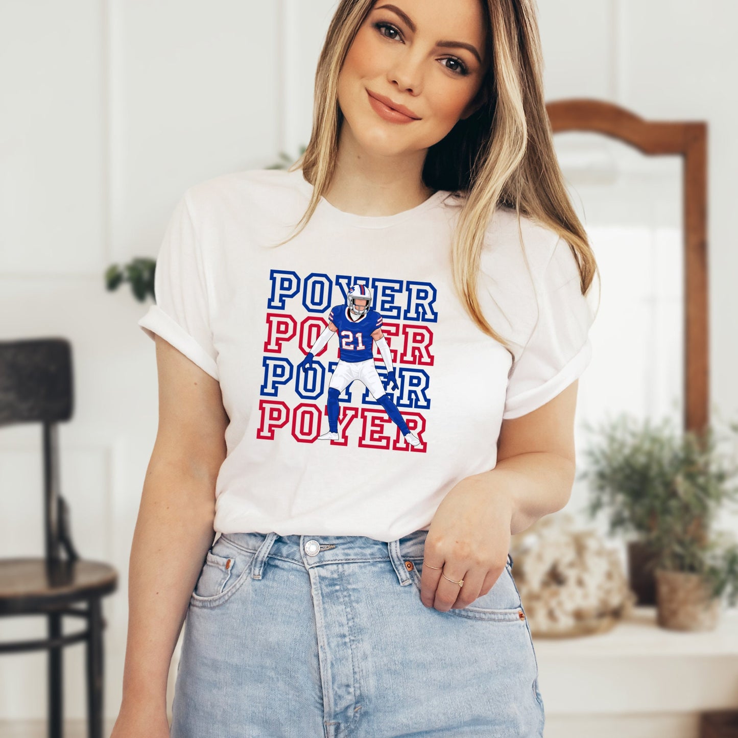 Poyer Buffalo Football T-Shirt or Sweatshirt