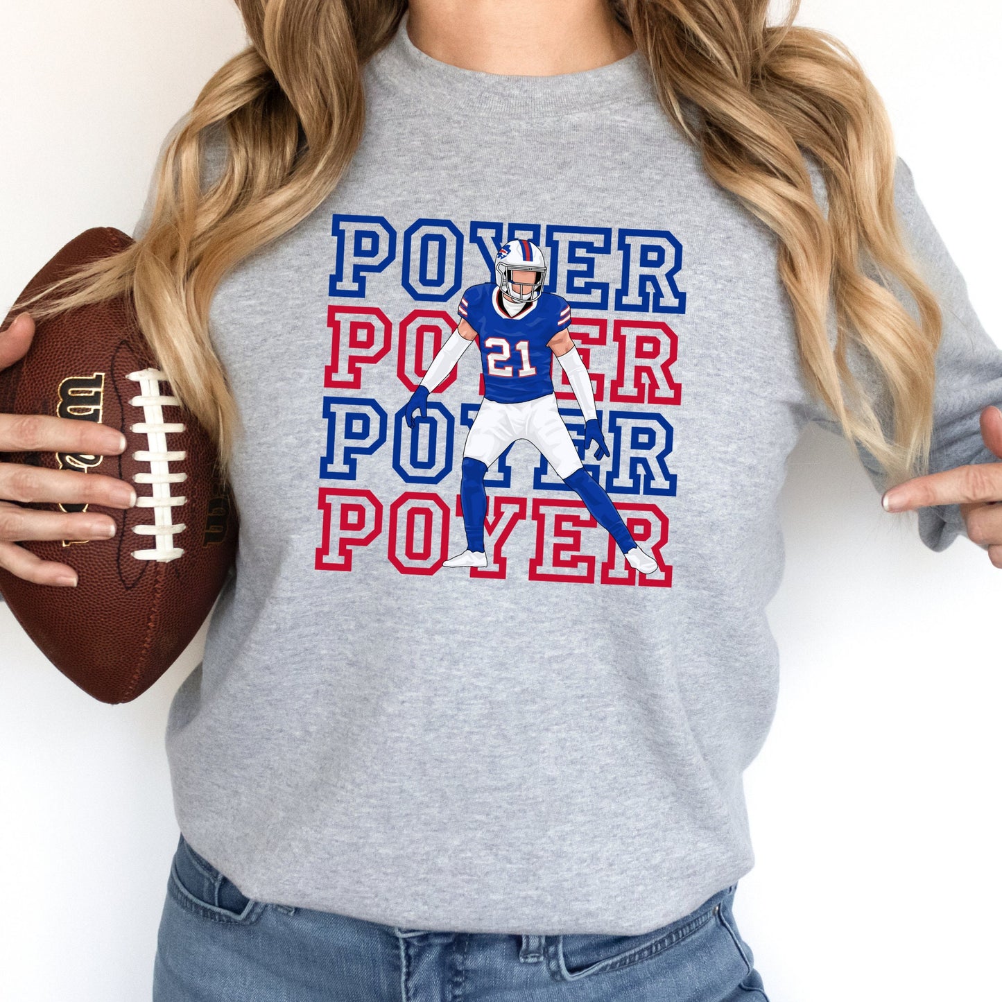 Poyer Buffalo Football T-Shirt or Sweatshirt