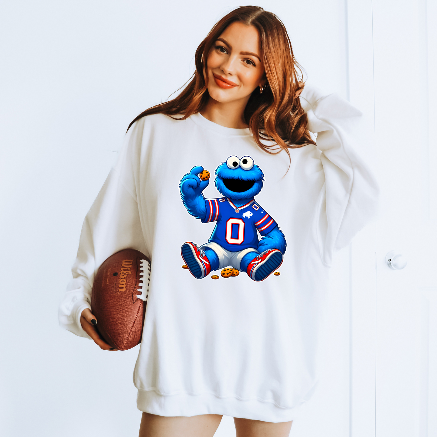 Cookie Monster Buffalo Football Keon 0 Coleman T-shirt or Sweatshirt