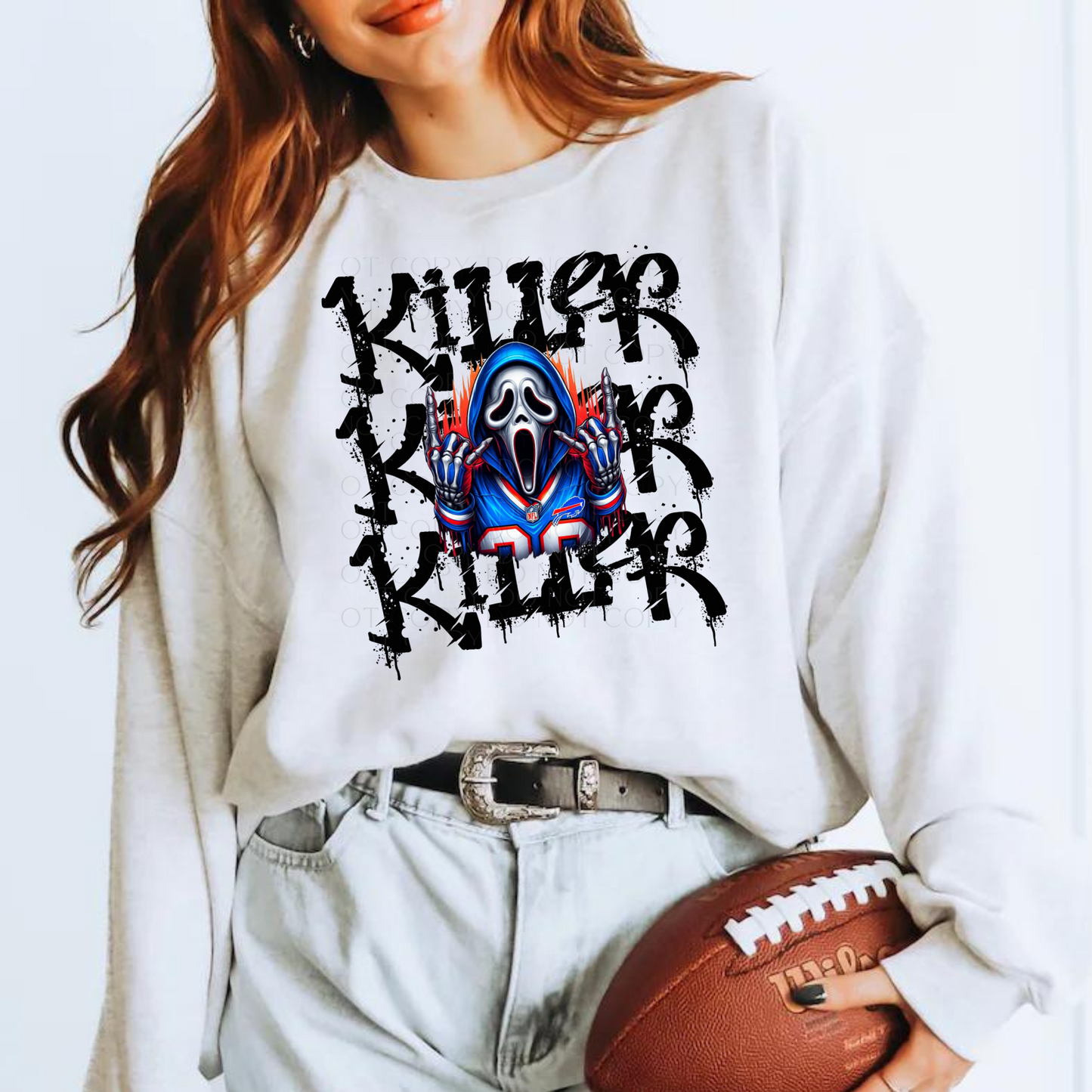 Killer Buffalo Football T-Shirt, Sweatshirt or Hoodie