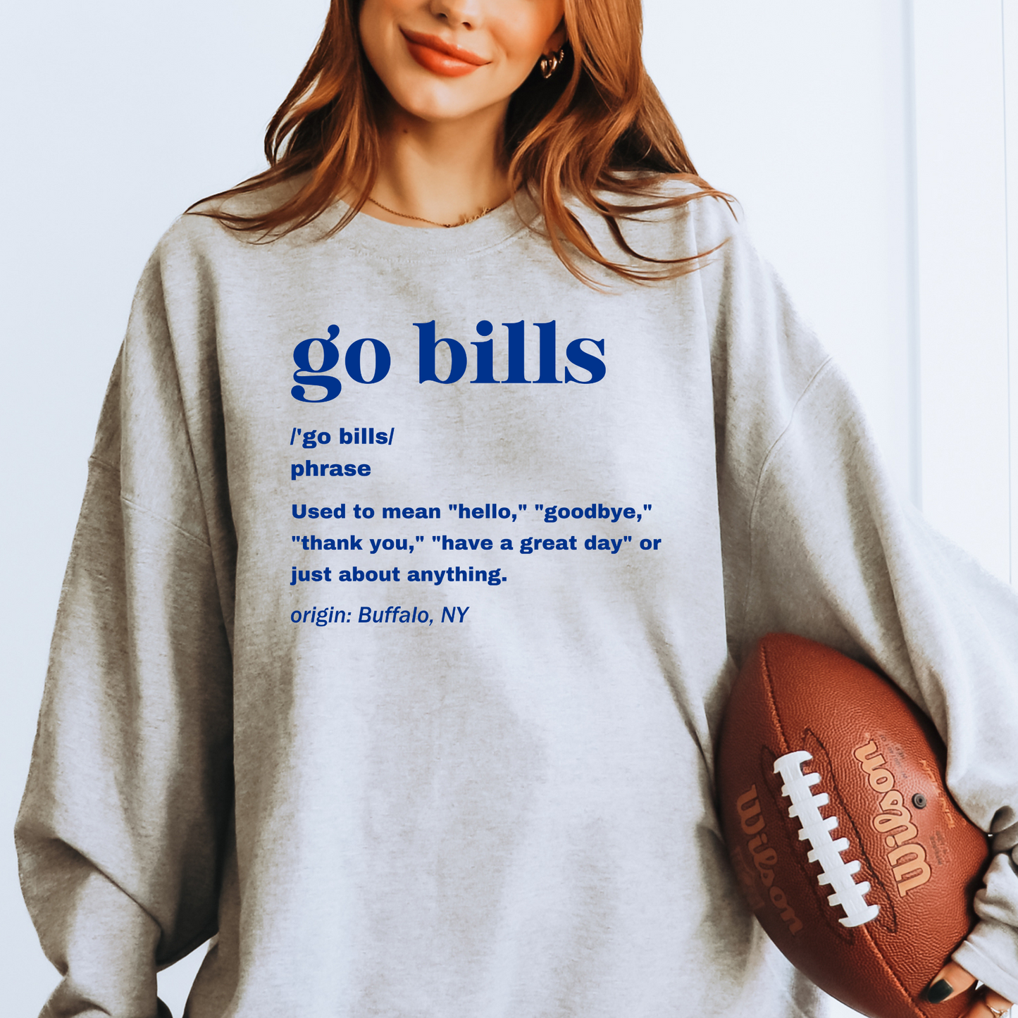 Go Bills Definition Buffalo Football T-shirt or Sweatshirt Bills