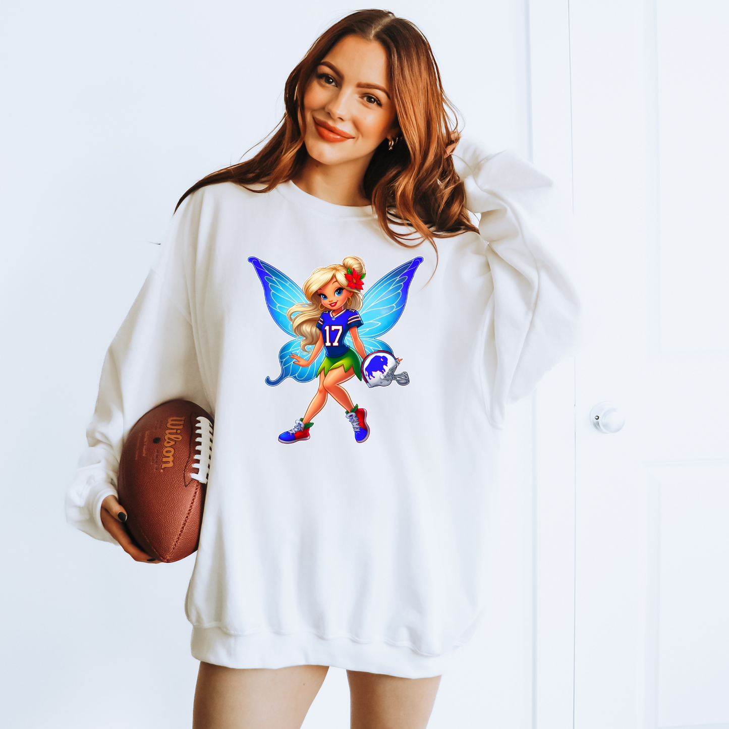 Tink Buffalo Football Fairy T-shirt or Sweatshirt