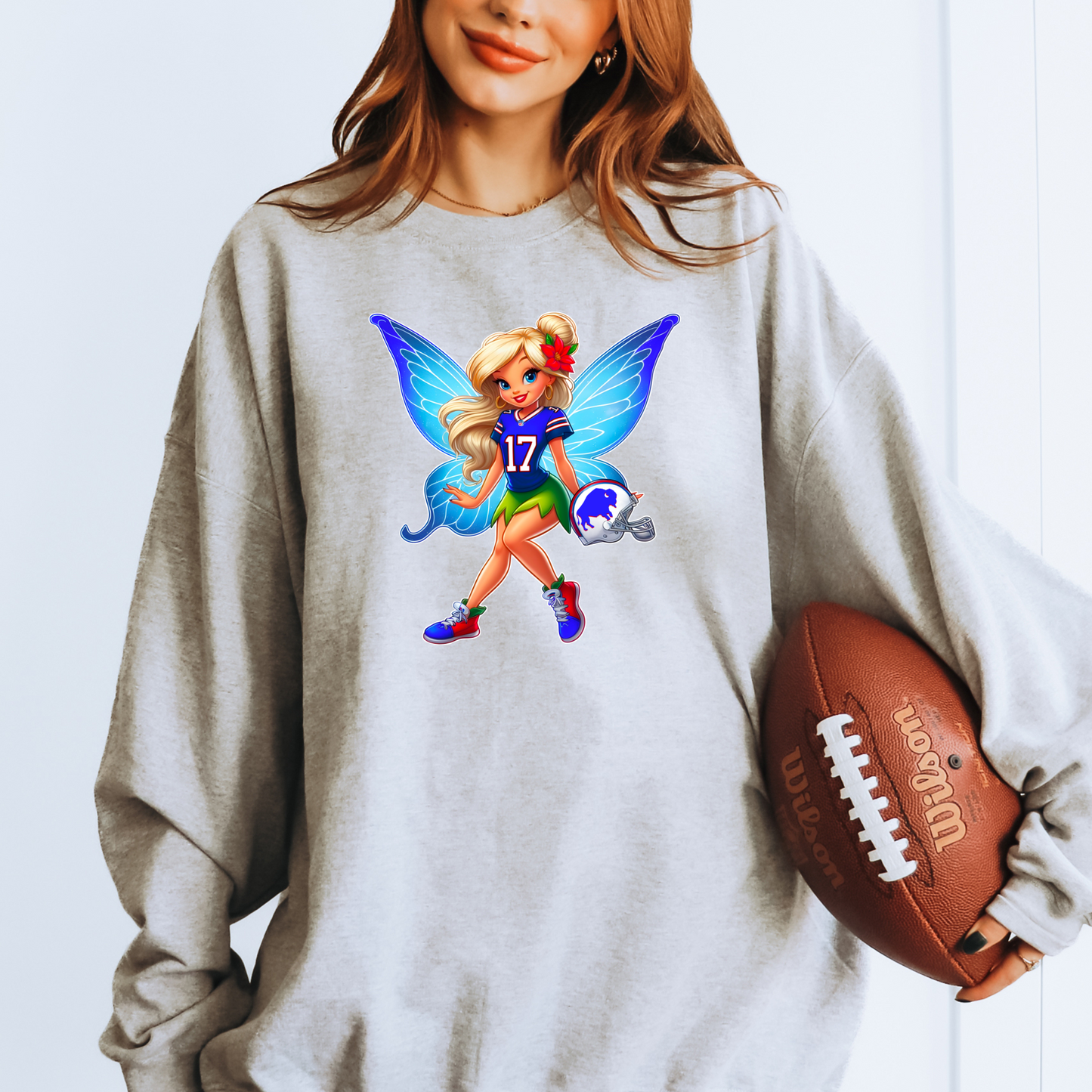 Tink Buffalo Football Fairy T-shirt or Sweatshirt