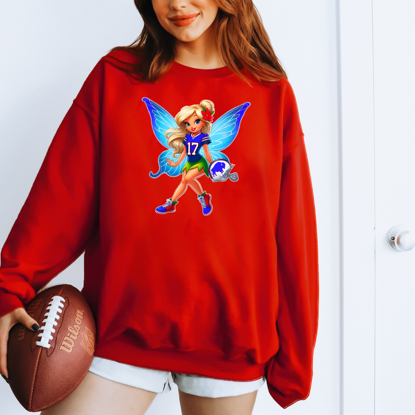 Tink Buffalo Football Fairy T-shirt or Sweatshirt