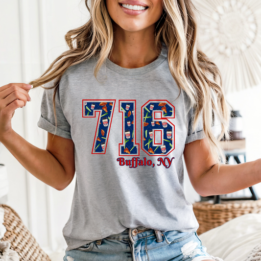 716 Buffalo, NY T-Shirt or Sweatshirt