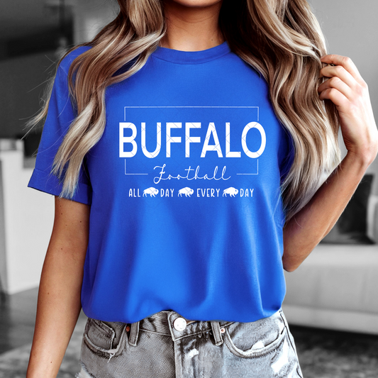 Buffalo Football All Day Every Day T-Shirt or Sweatshirt