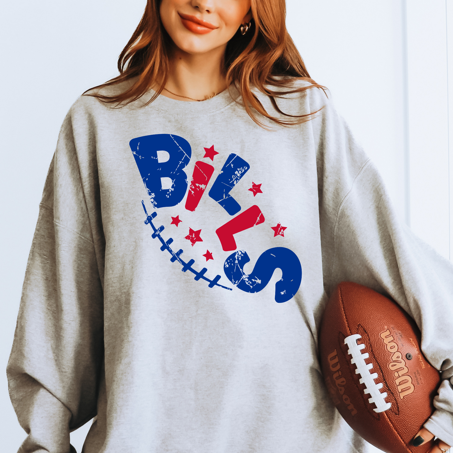 Bills Red and Blue Cute T-shirt, Sweatshirt, or Hoodie