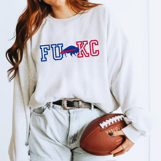 FU KC Buffalo Crewneck Sweatshirt