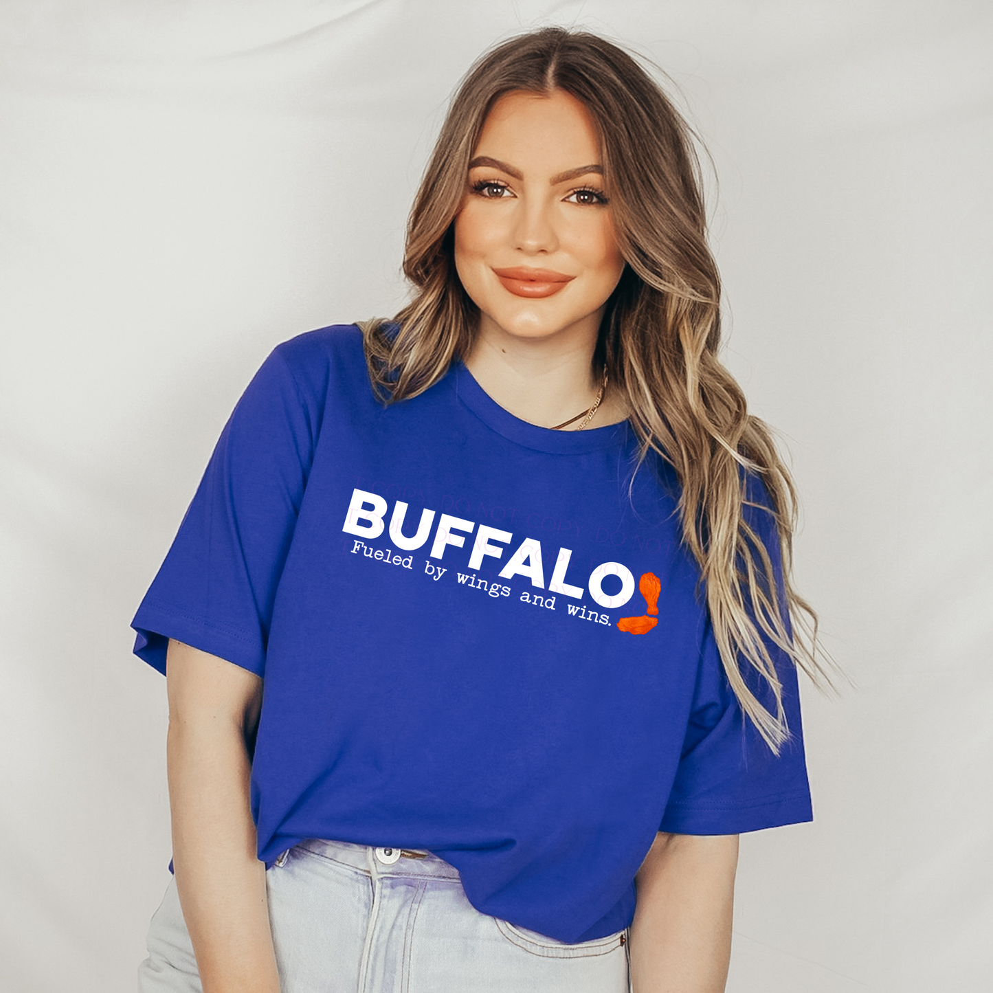 Buffalo Fueled By Wing and Wins T-shirt or Sweatshirt