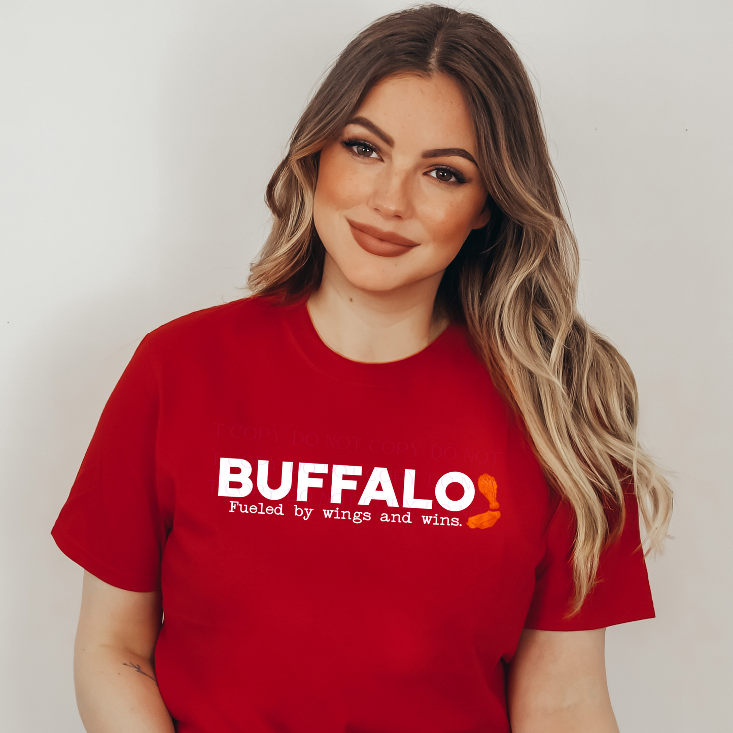 Buffalo Fueled By Wing and Wins T-shirt or Sweatshirt