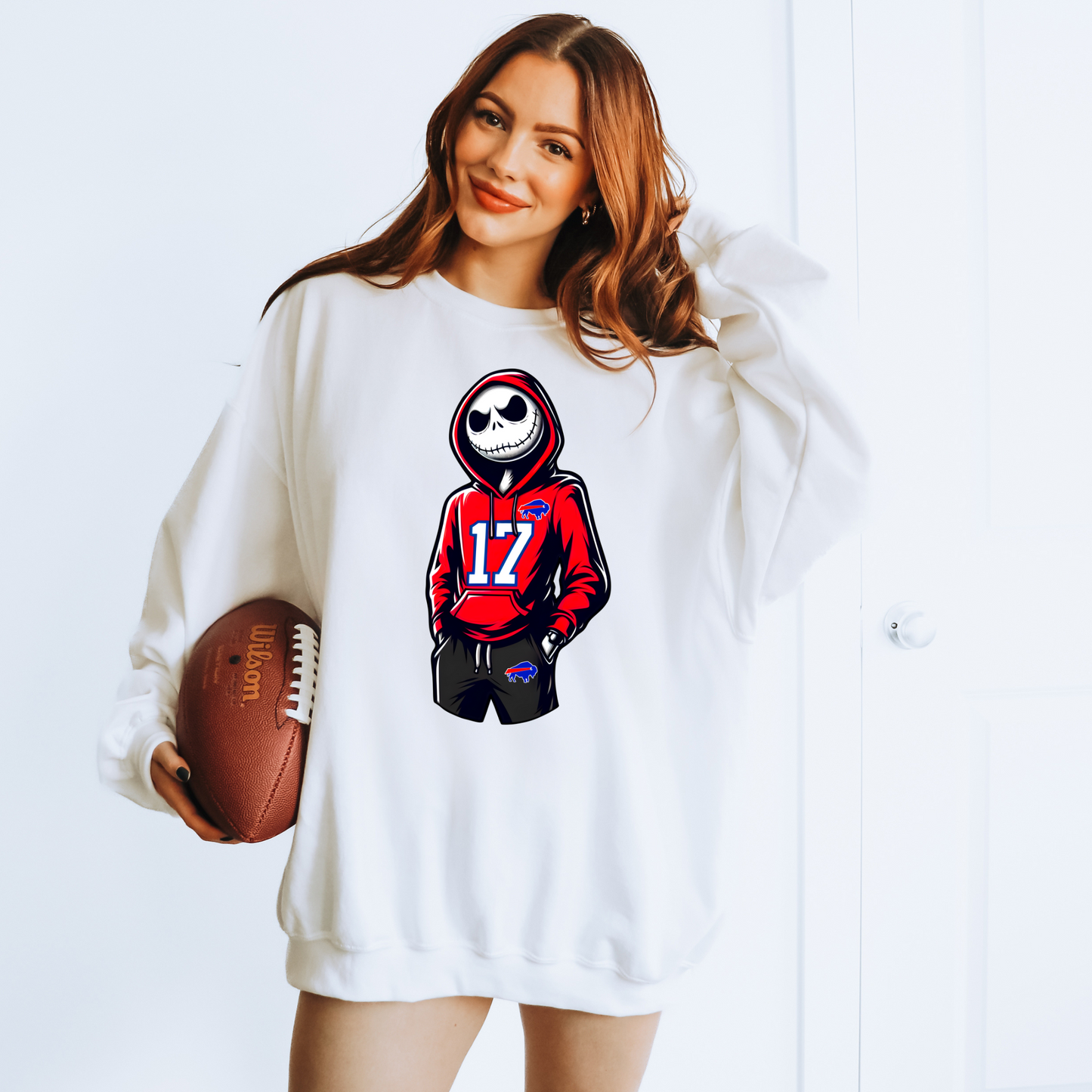 Skelly Buffalo Football Jack T-shirt or Sweatshirt