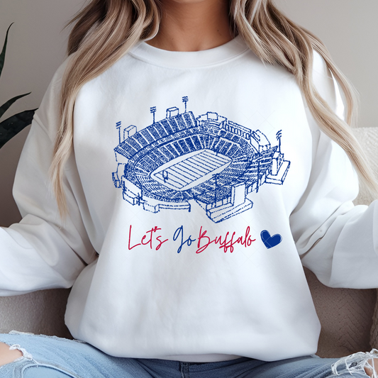 Let's Go Buffalo Stadium T-Shirt or Sweatshirt