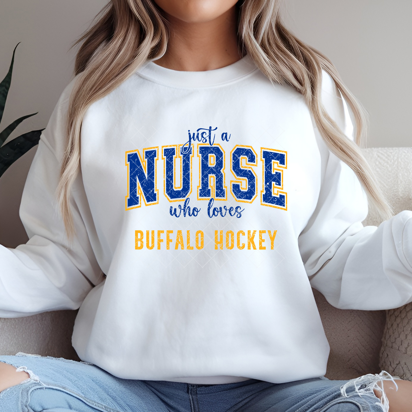 Teacher or Nurse Buffalo Hockey T-Shirt or Sweatshirt