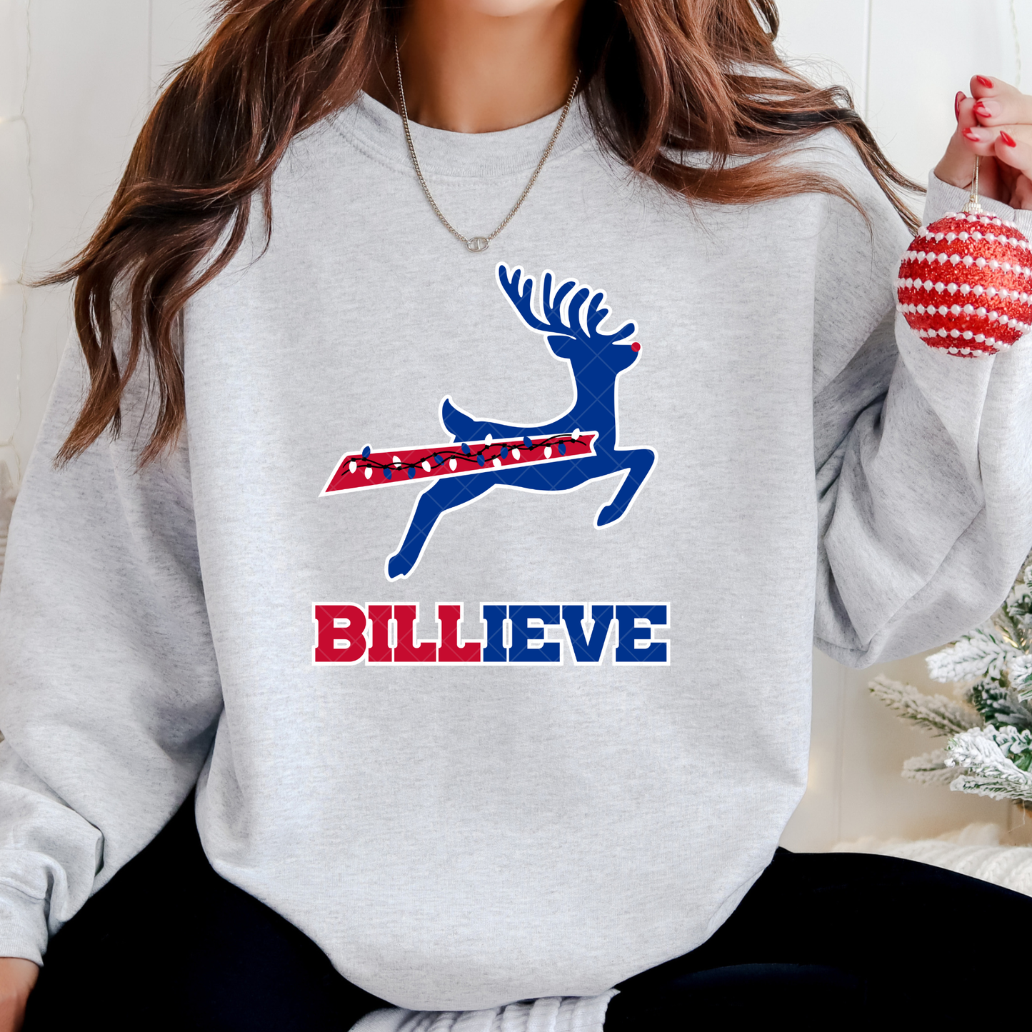 Billieve Reindeer Buffalo T-Shirt or Sweatshirt